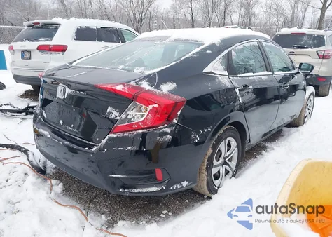 2016 Honda Civic Lx z USA, uszkodzony, nr VIN 19XFC2F54GE089783
